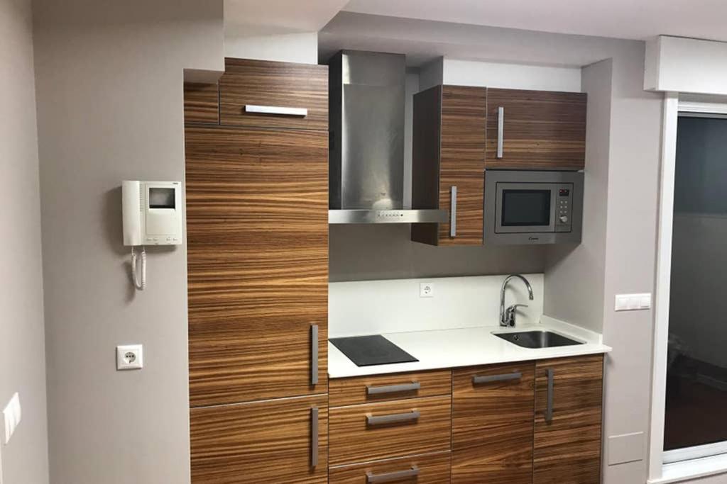 Loft con entrada autónoma/terraza/wifi en Centro Apartamento Corunha Exterior foto