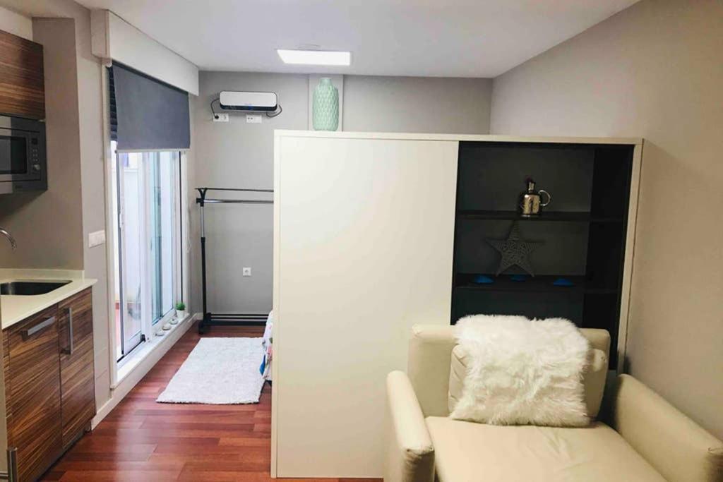 Loft con entrada autónoma/terraza/wifi en Centro Apartamento Corunha Exterior foto
