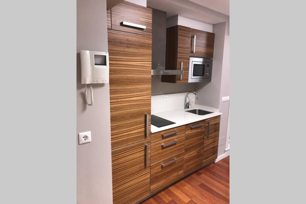 Loft con entrada autónoma/terraza/wifi en Centro Apartamento Corunha Exterior foto